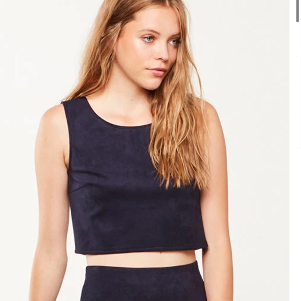 Jack by BB Dakota suede top